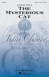 The Mysterious Cat SATB choral sheet music cover